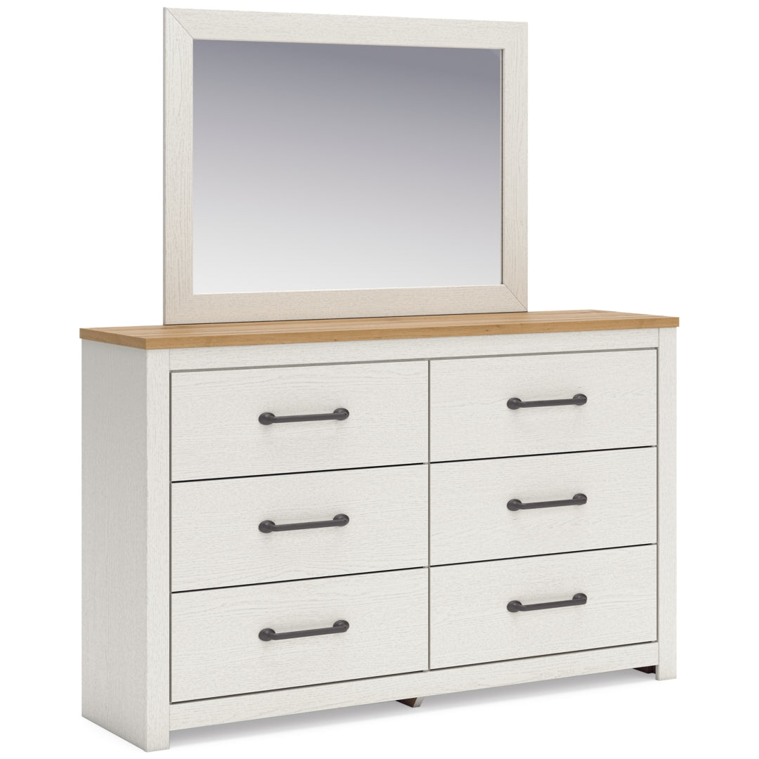 Linnocreek White Panel Bedroom Set