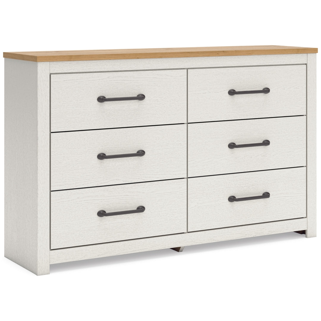 Linnocreek White Panel Bedroom Set