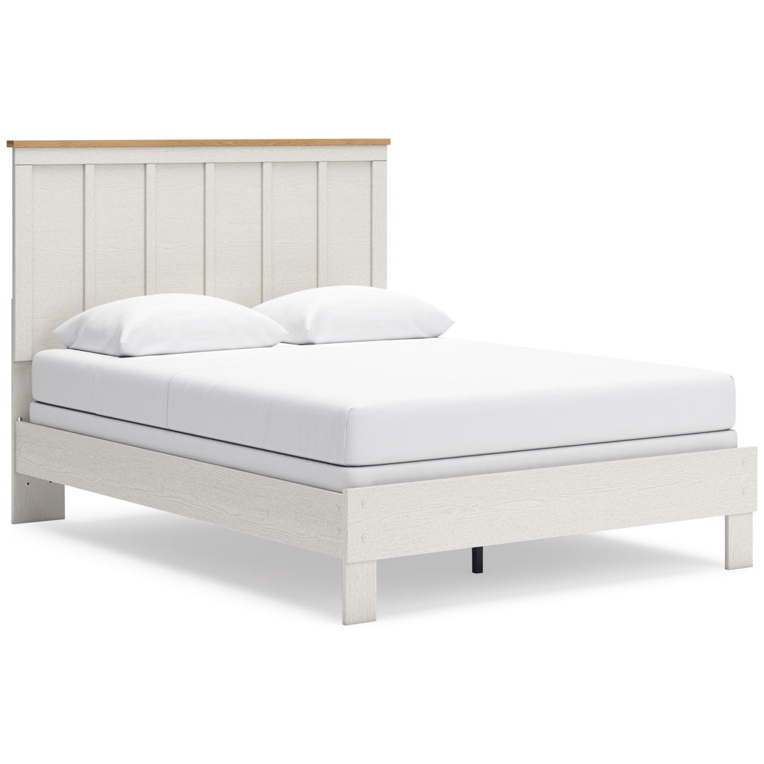 Linnocreek White Panel Bedroom Set