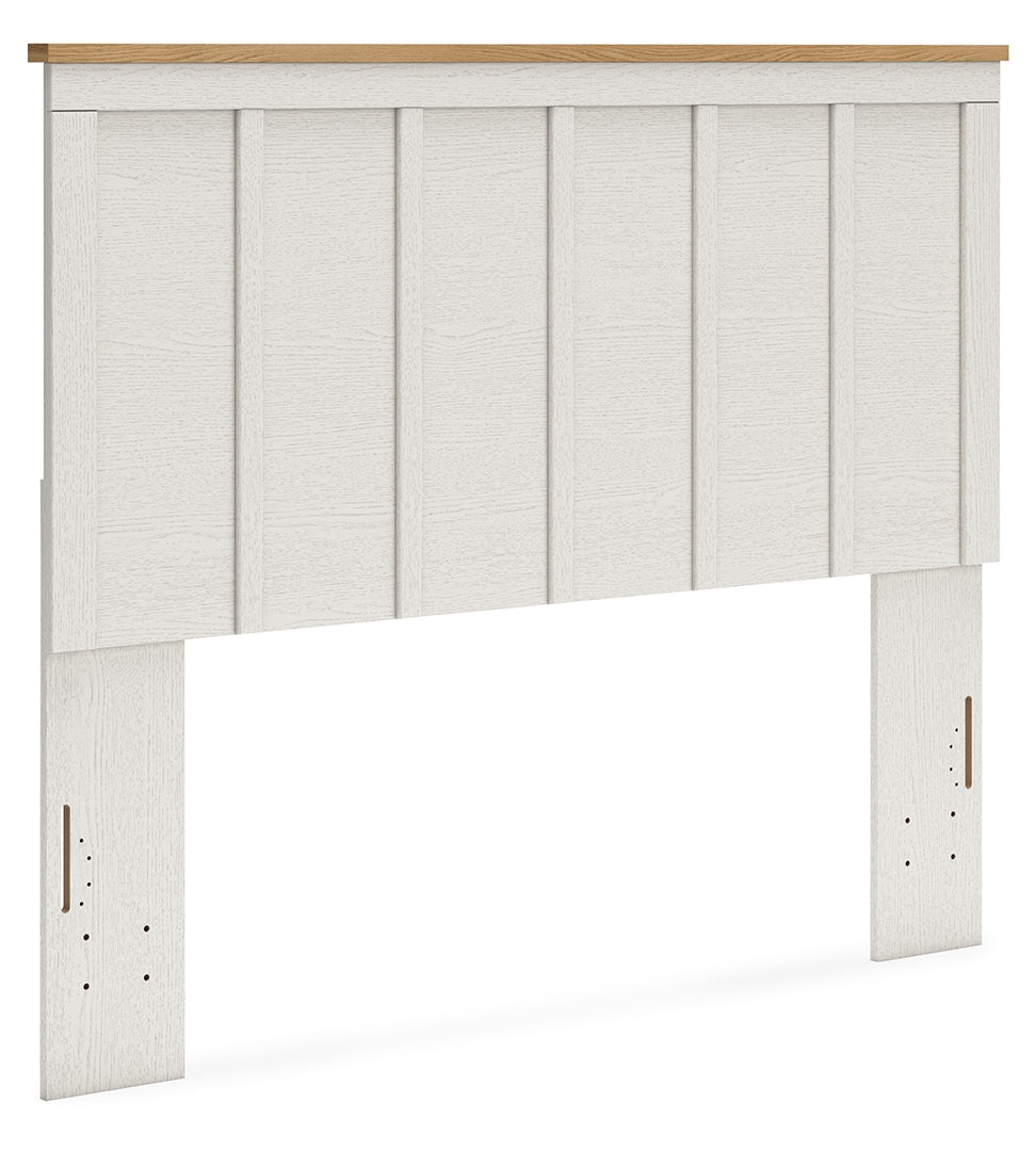 Linnocreek White Panel Bedroom Set