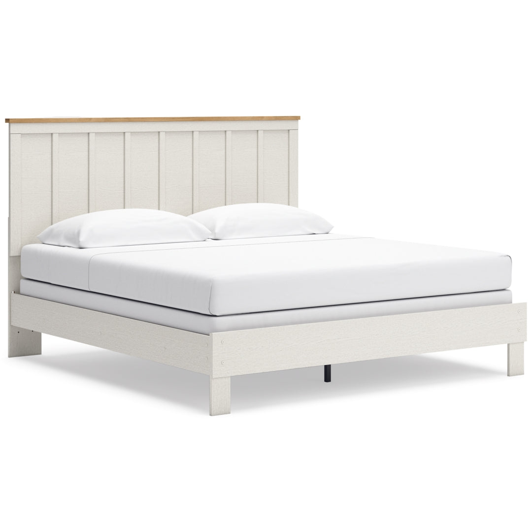 Linnocreek White Panel Bedroom Set