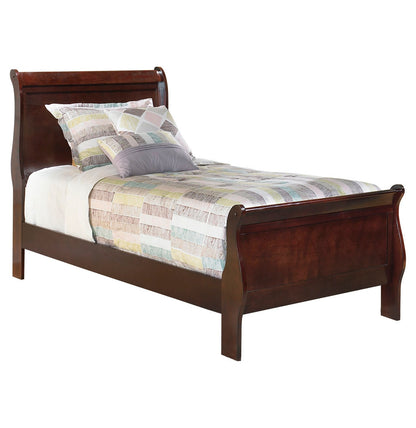 Alisdair Full Sleigh Bed with Mattress