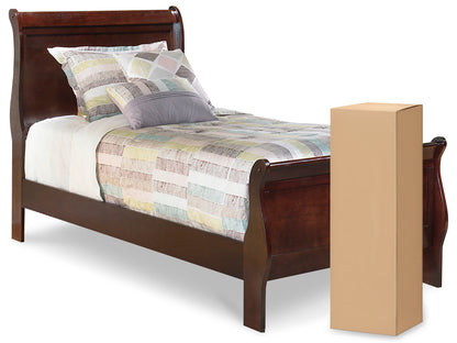 Alisdair Full Sleigh Bed with Mattress