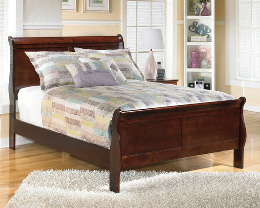 Alisdair Full Sleigh Bed with Mattress