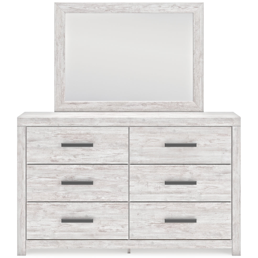 Cayboni White Panel Bedroom Set