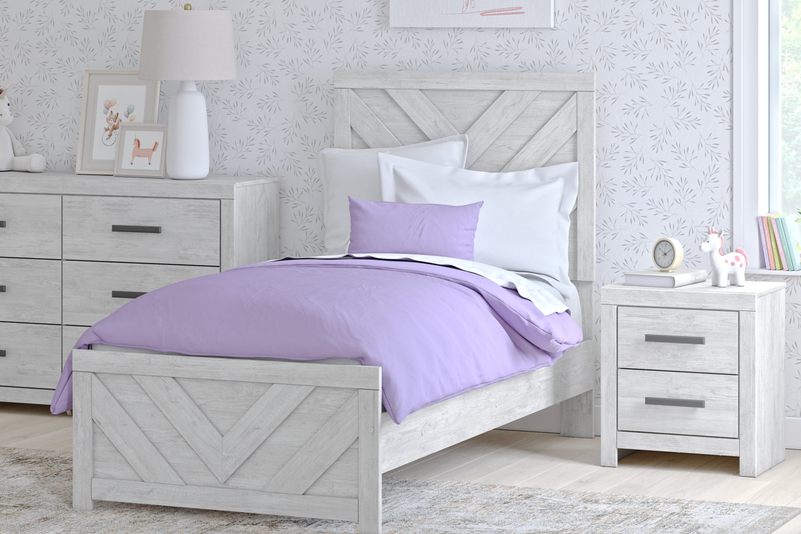 Cayboni Twin Panel Bed