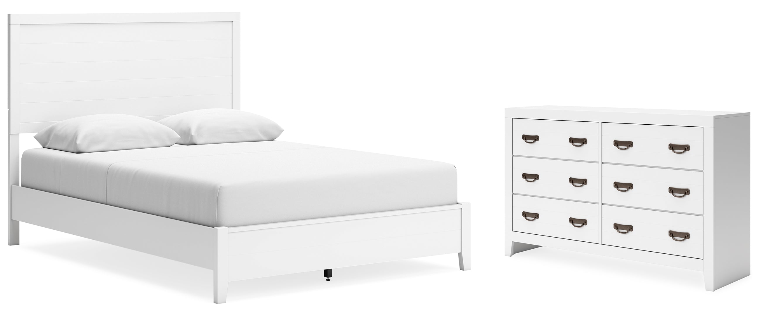 Binterglen Queen Panel Bed with Dresser