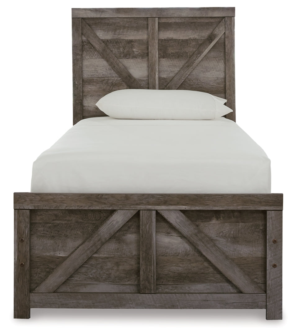 Wynnlow Crossbuck Panel Bed