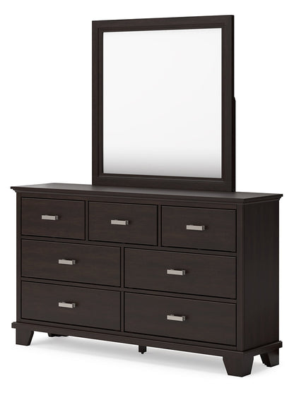 Covetown Dresser and Mirror