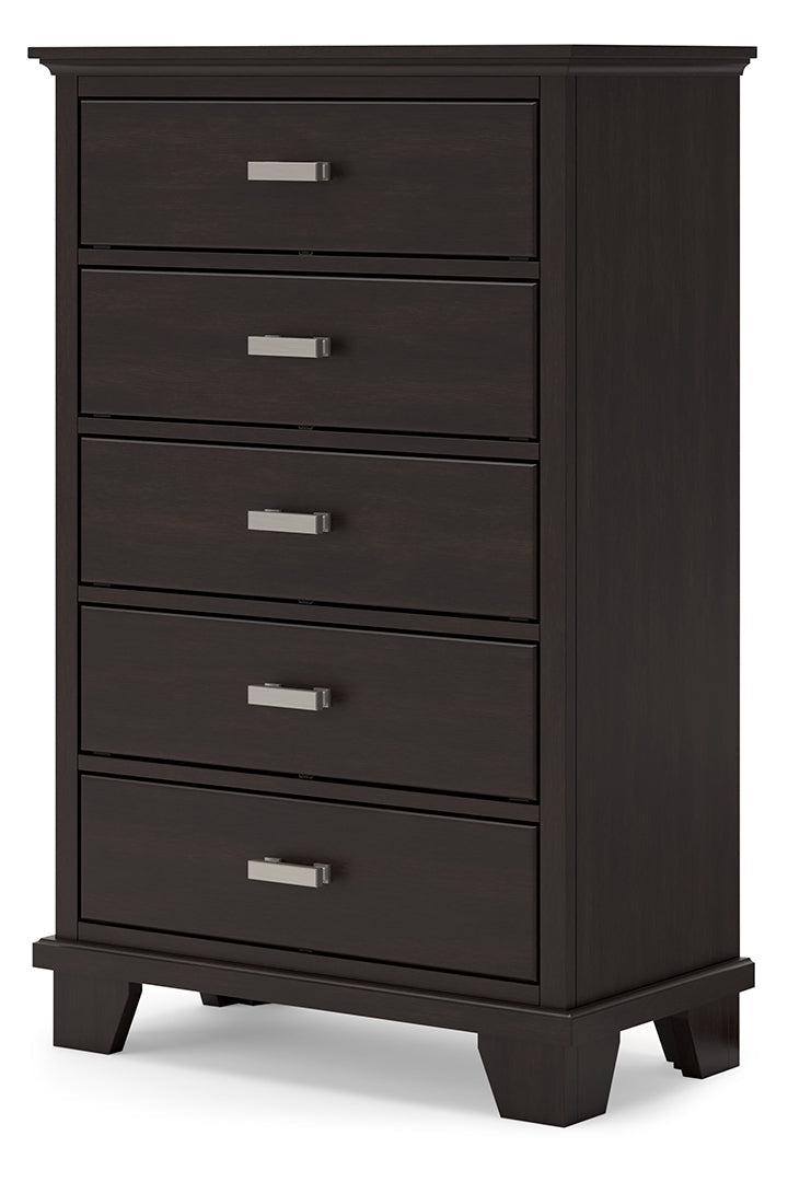 Covetown Five Drawer Chest