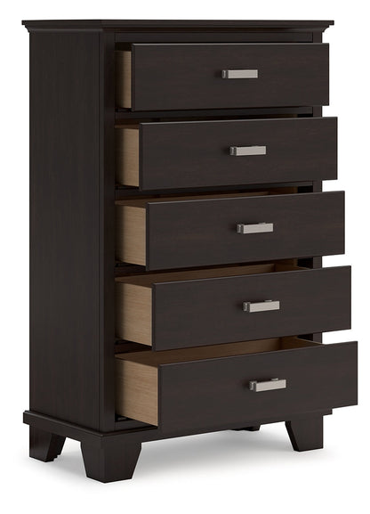 Covetown Five Drawer Chest