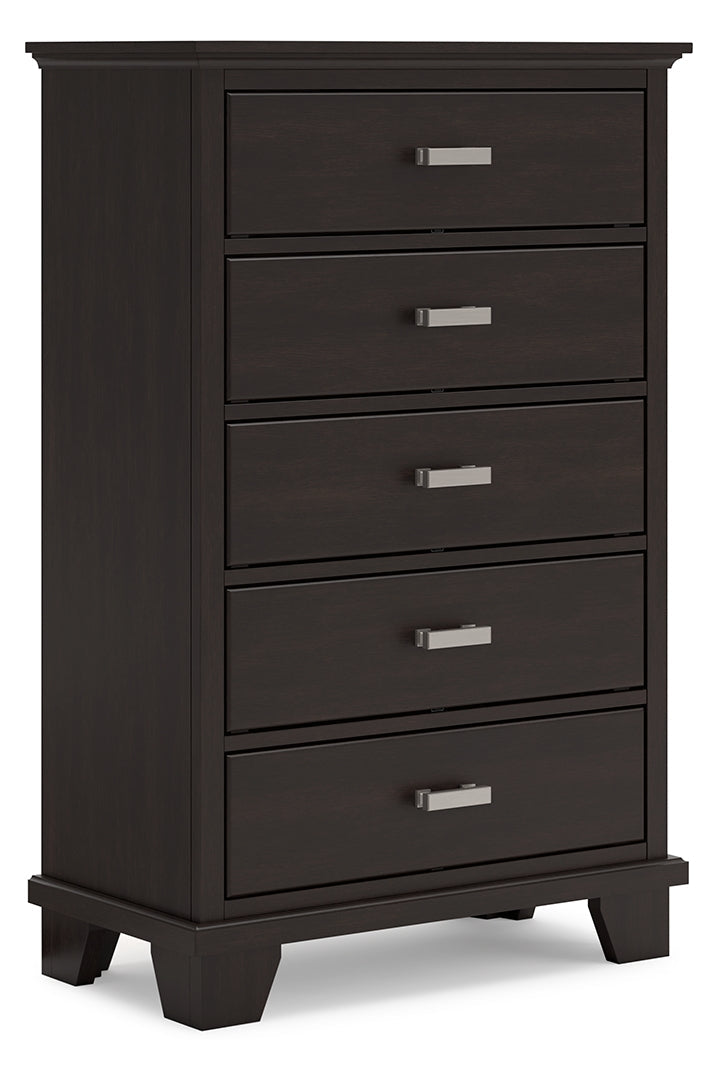 Covetown Five Drawer Chest