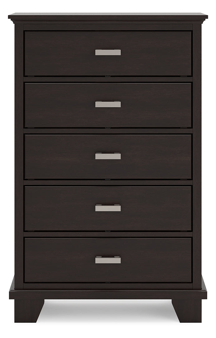 Covetown Five Drawer Chest