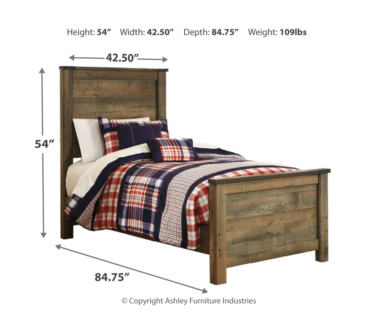 Trinell Poster Bed