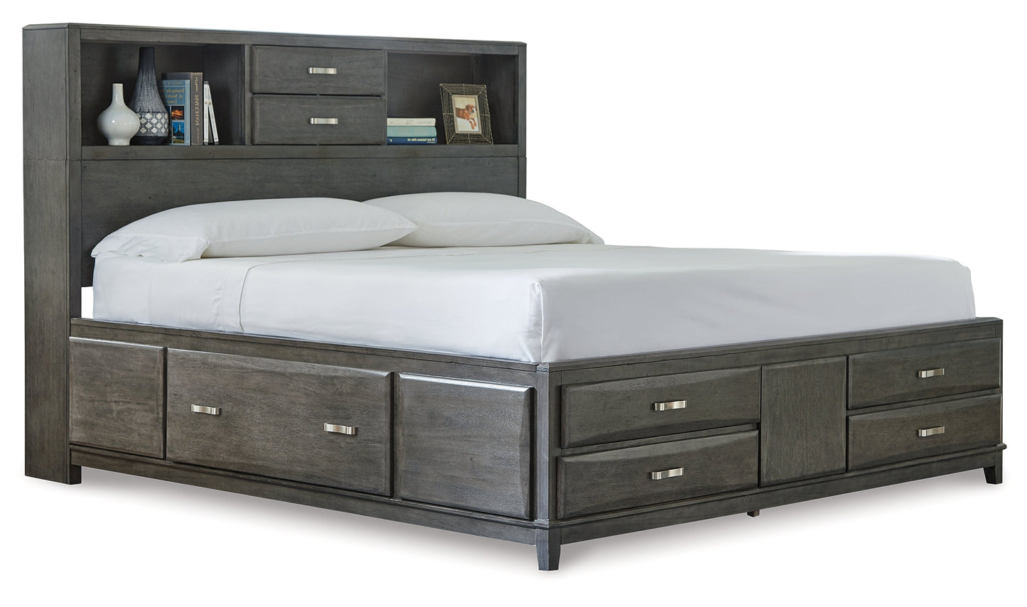 Caitbrook Storage Bed with 8 Drawers