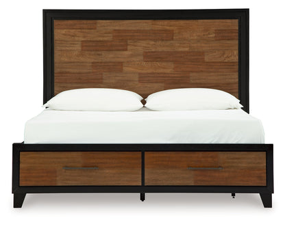 Kraeburn Panel Storage Bed