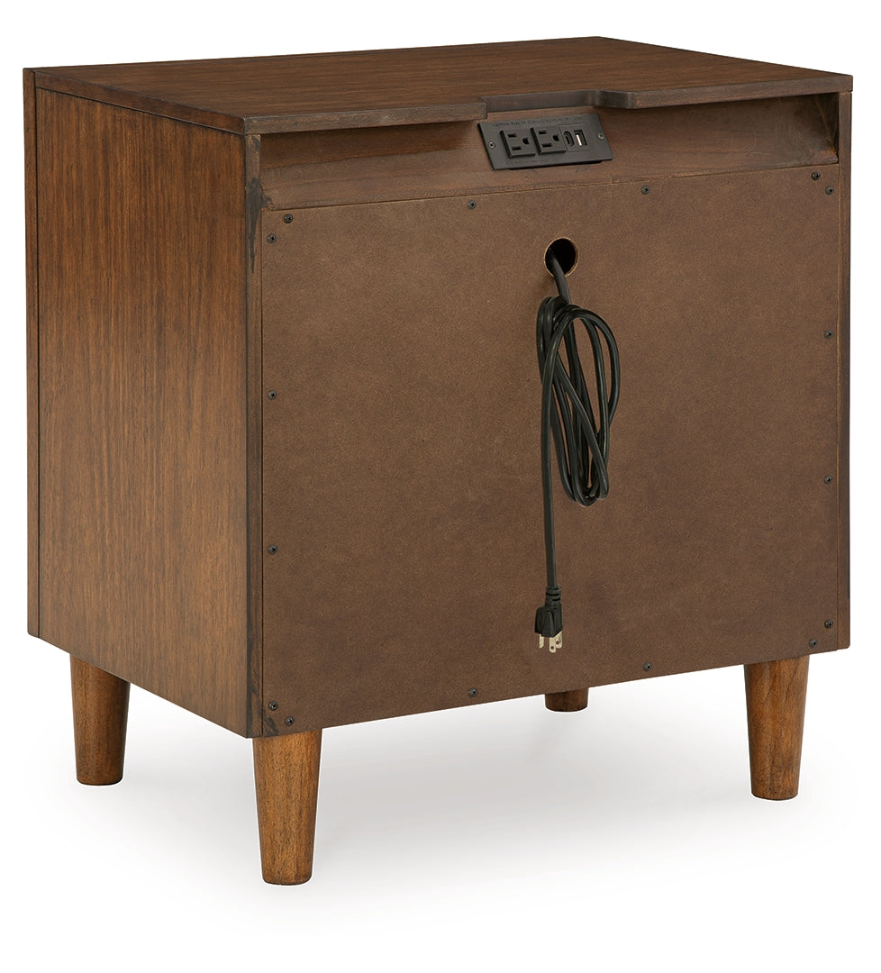 Lyncott Two Drawer Night Stand