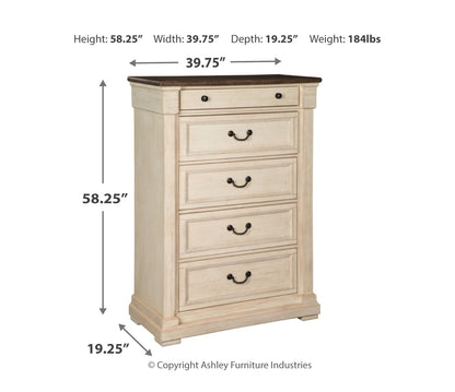 Bolanburg Five Drawer Chest