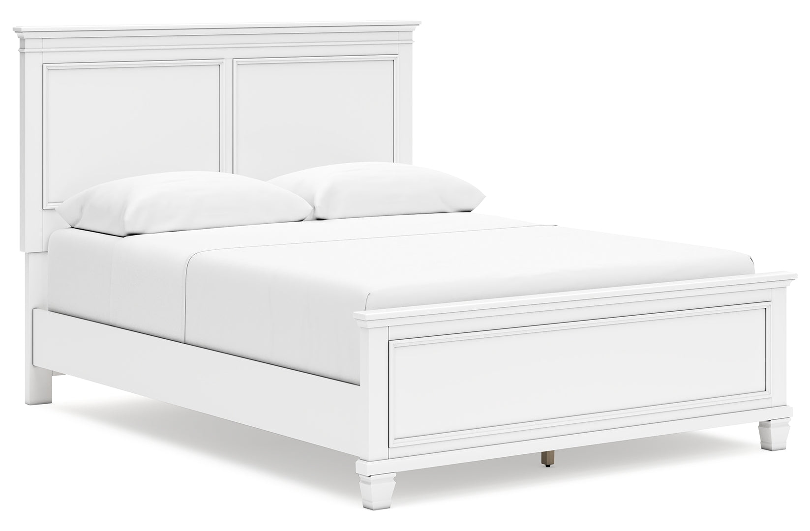 Fortman White Panel Bedroom Set