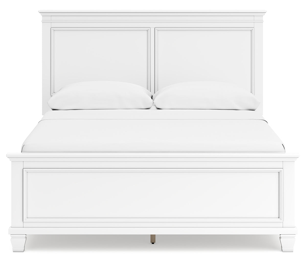 Fortman White Panel Bedroom Set