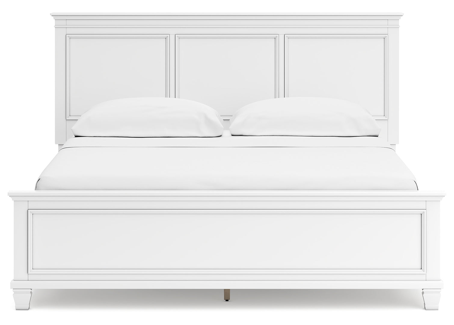 Fortman White Panel Bedroom Set