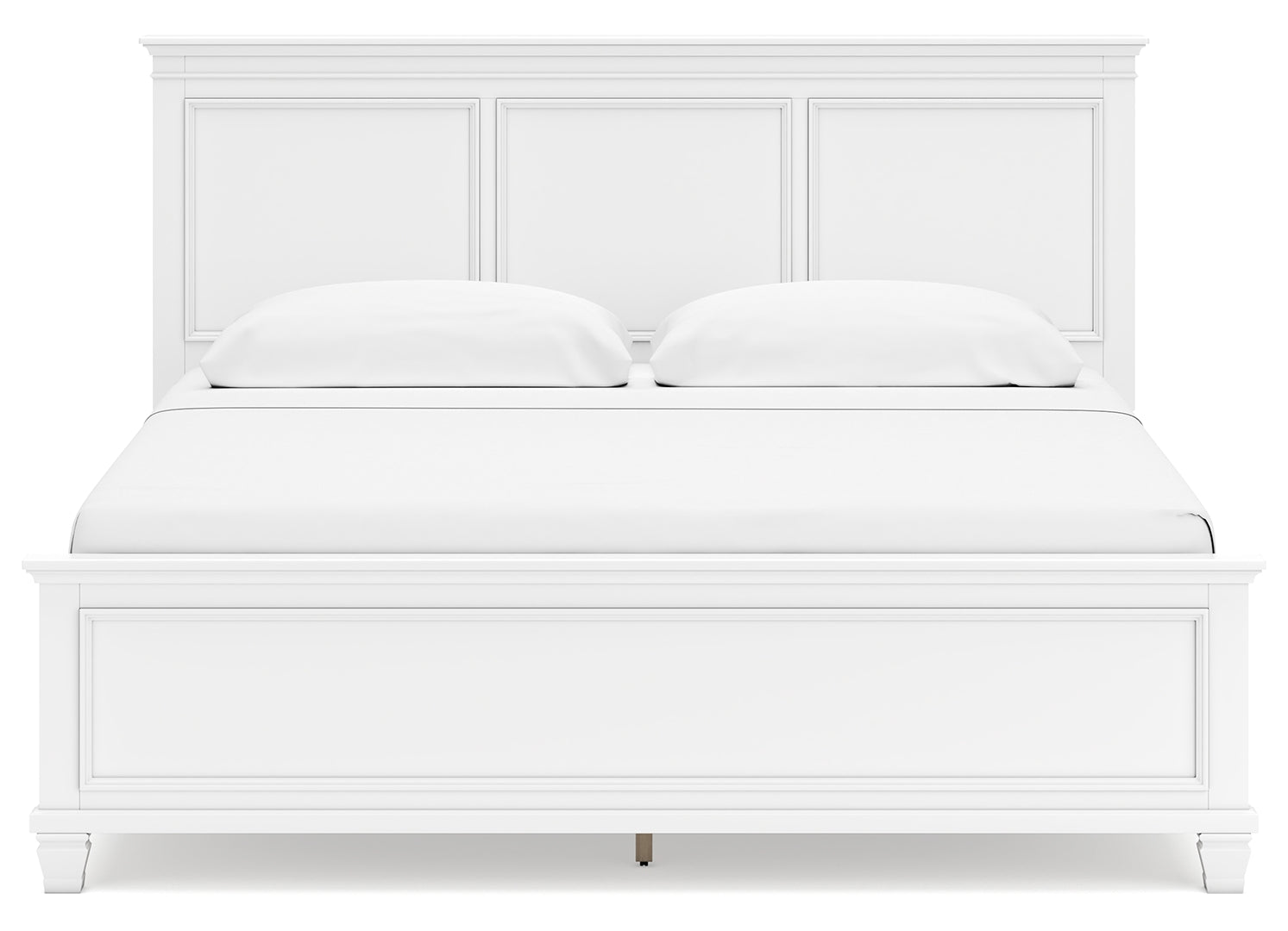 Fortman White Panel Bedroom Set