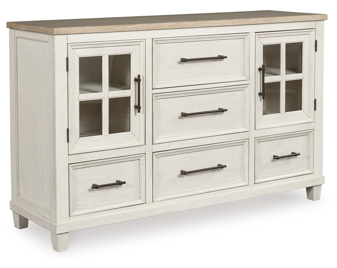 Shaybrock Beige Panel Bedroom Set