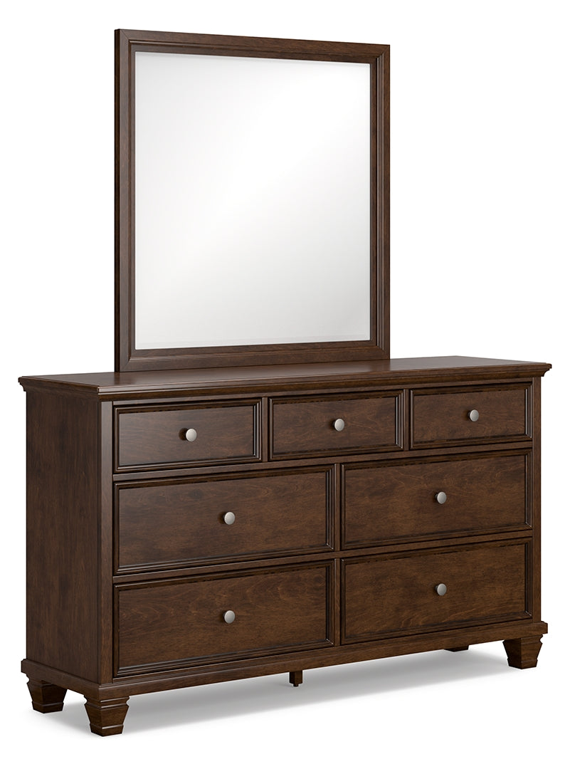 Danabrin Brown Panel Bedroom Set