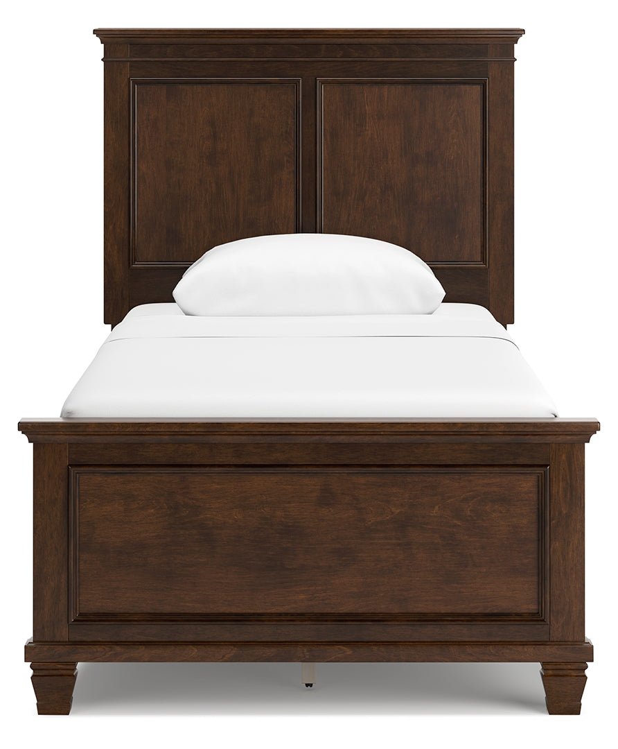 Danabrin Brown Panel Bedroom Set