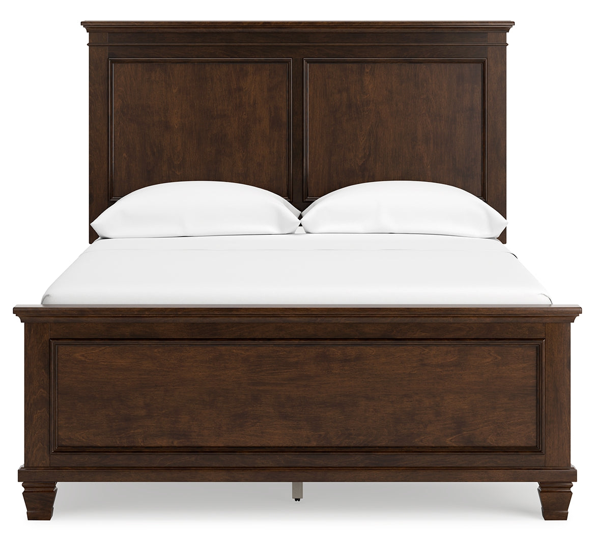 Danabrin Brown Panel Bedroom Set