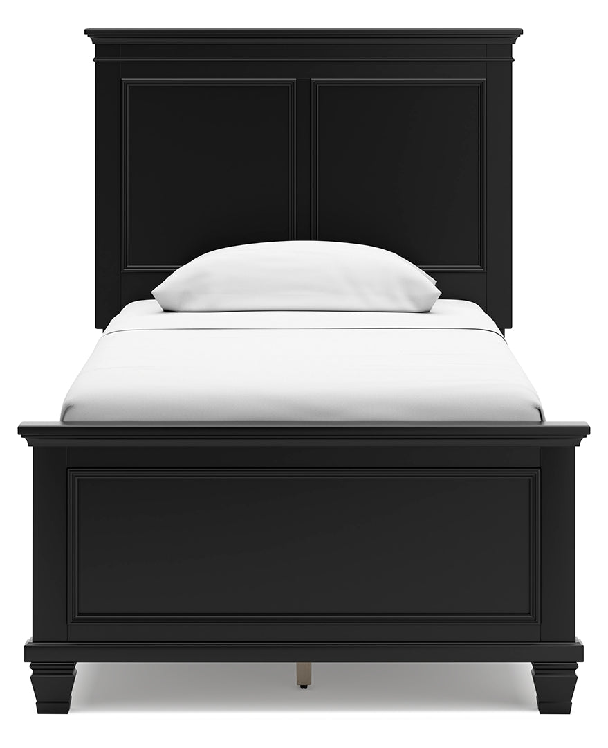 Lanolee Grey Panel Bedroom Set