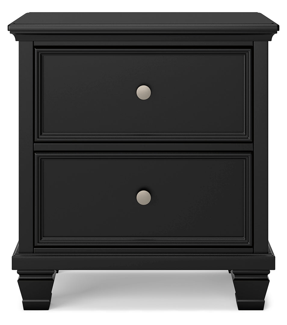 Lanolee Two Drawer Night Stand