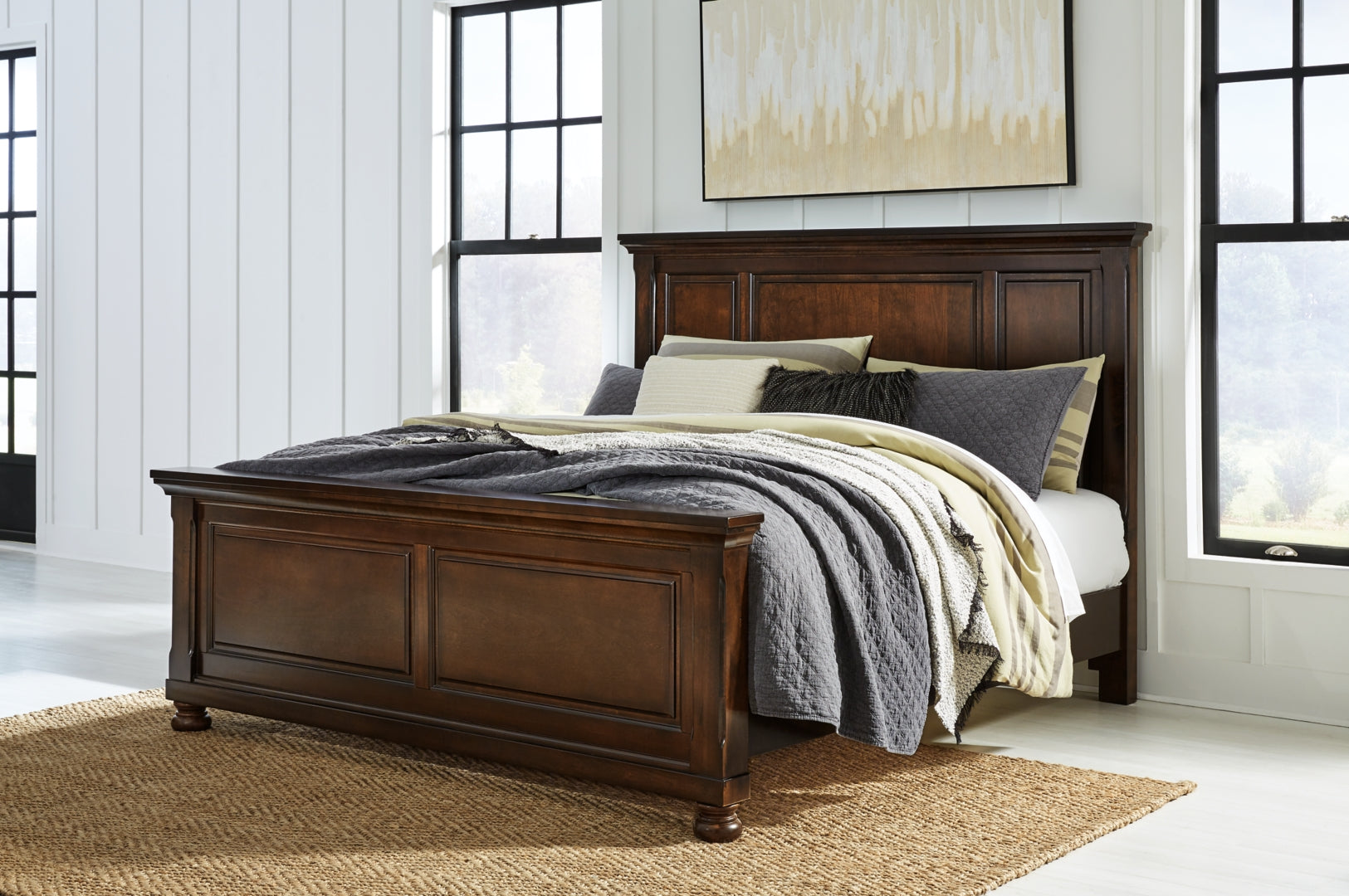 Porter Brown Panel Bedroom Set