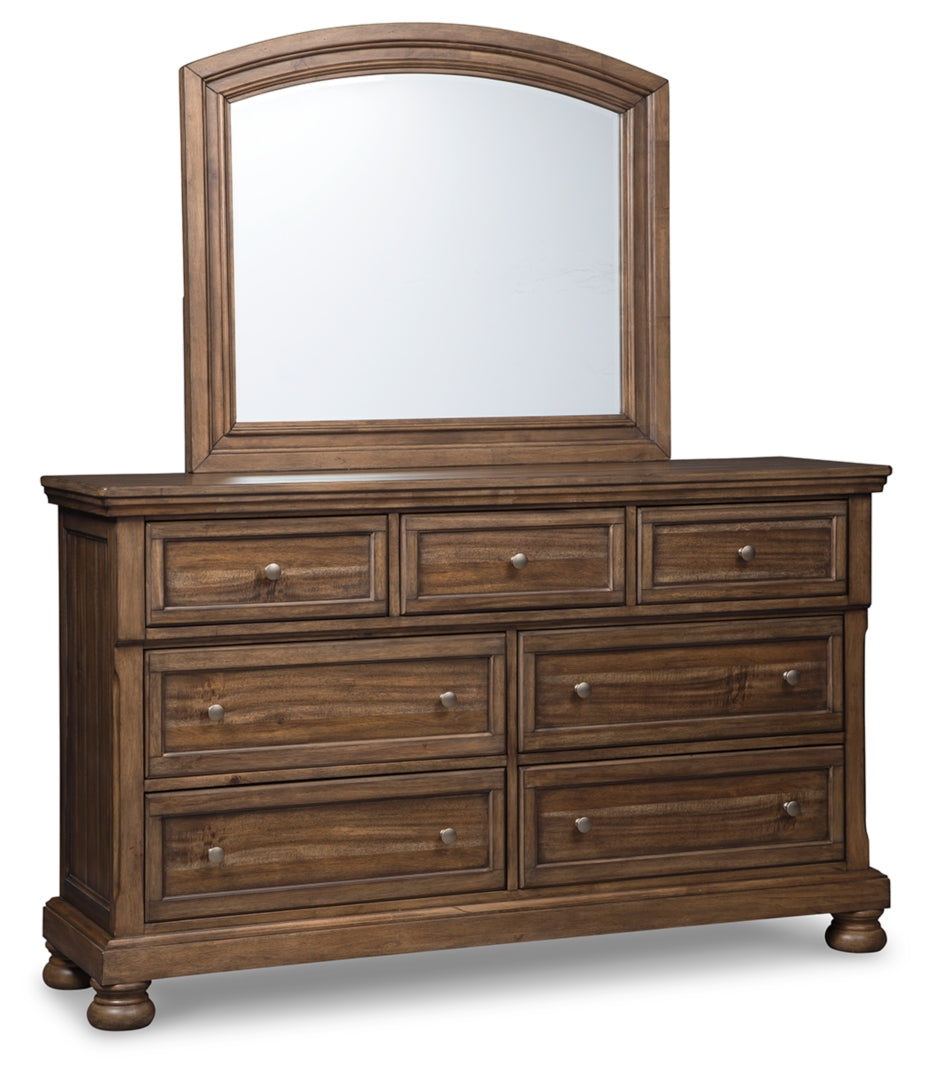 Flynnter Brown Panel Bedroom Set