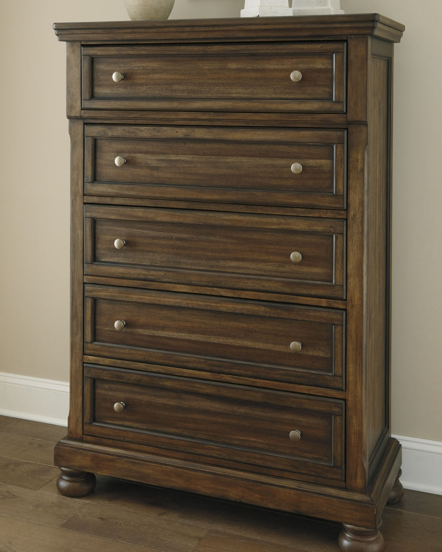 Flynnter Five Drawer Chest