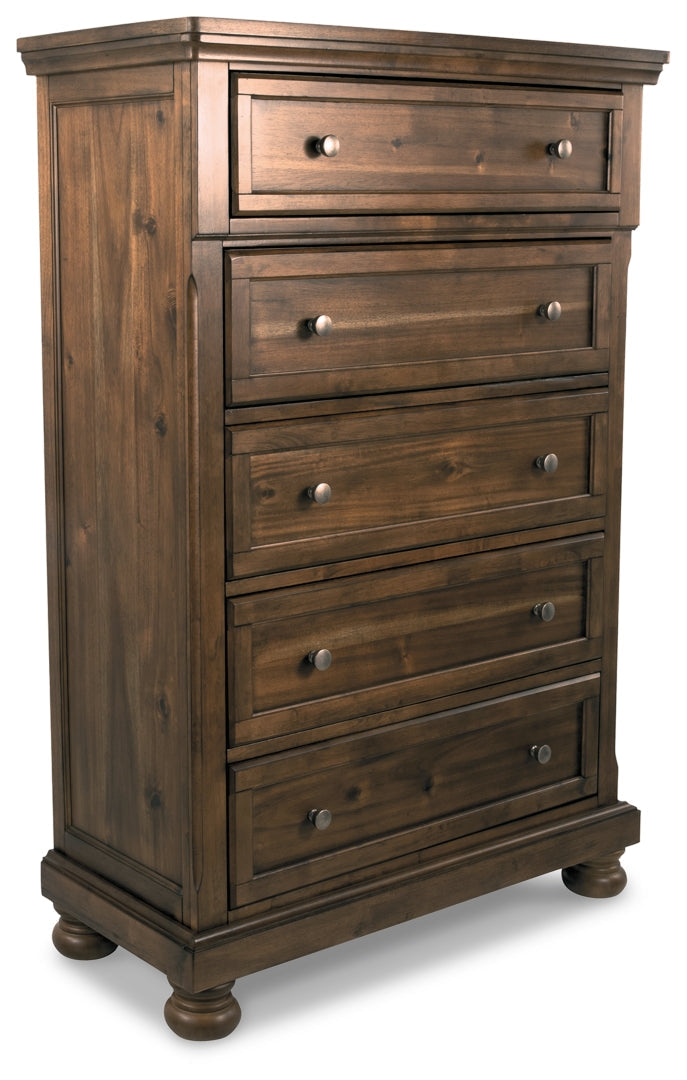 Flynnter Five Drawer Chest