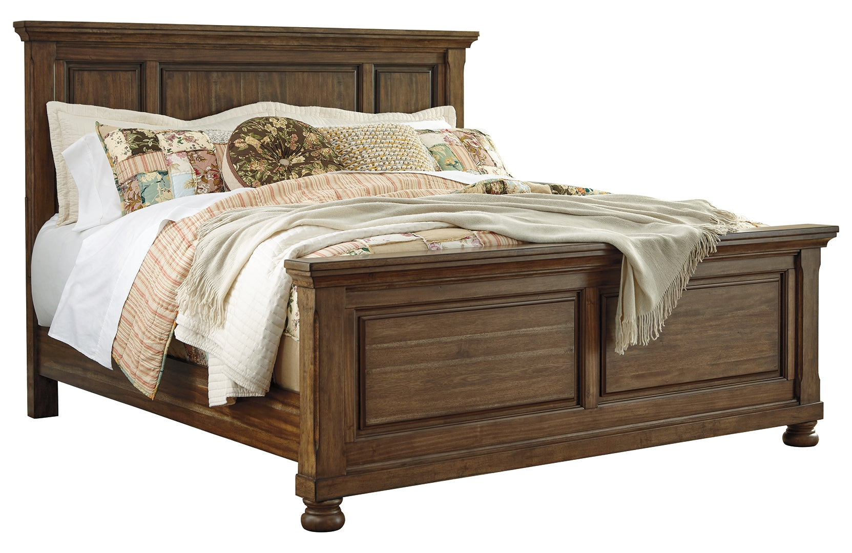 Flynnter Brown Panel Bedroom Set