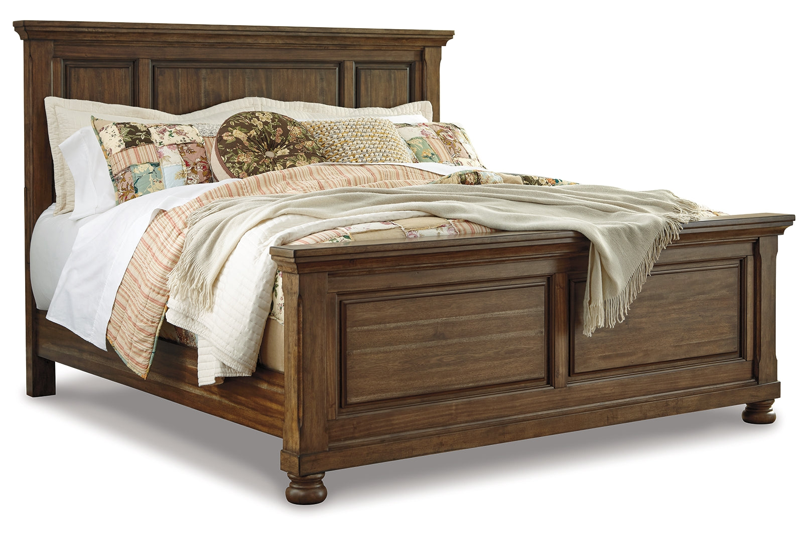 Flynnter Brown Panel Bedroom Set