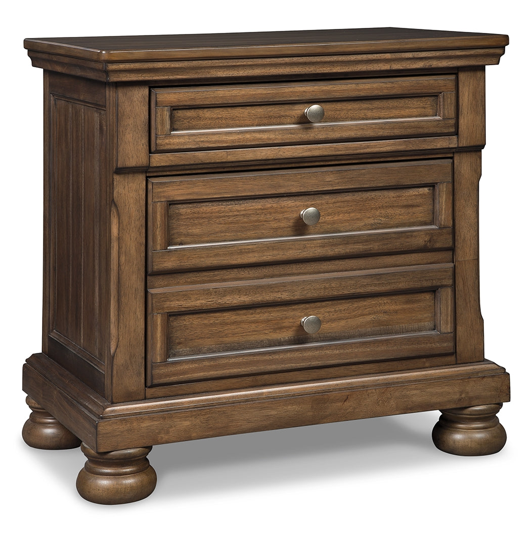 Flynnter Two Drawer Night Stand