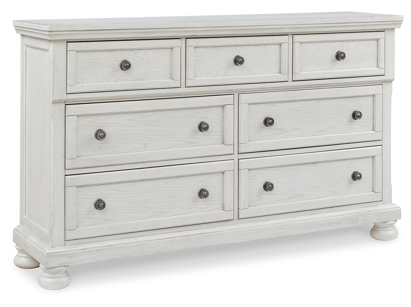 Robbinsdale White Panel Bedroom Set