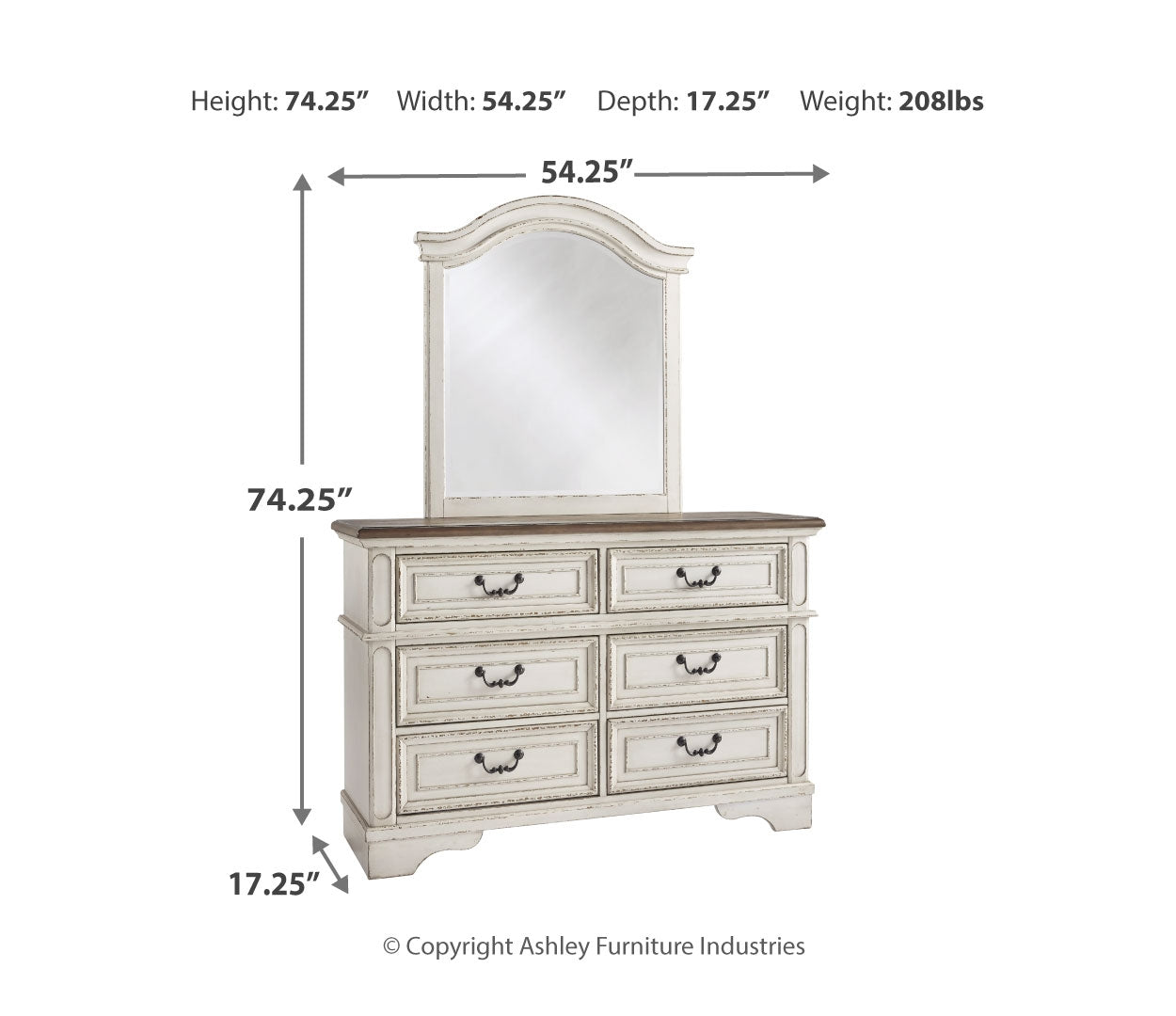 Realyn Dresser and Mirror