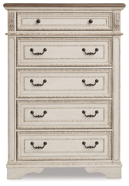 Realyn Five Drawer Chest