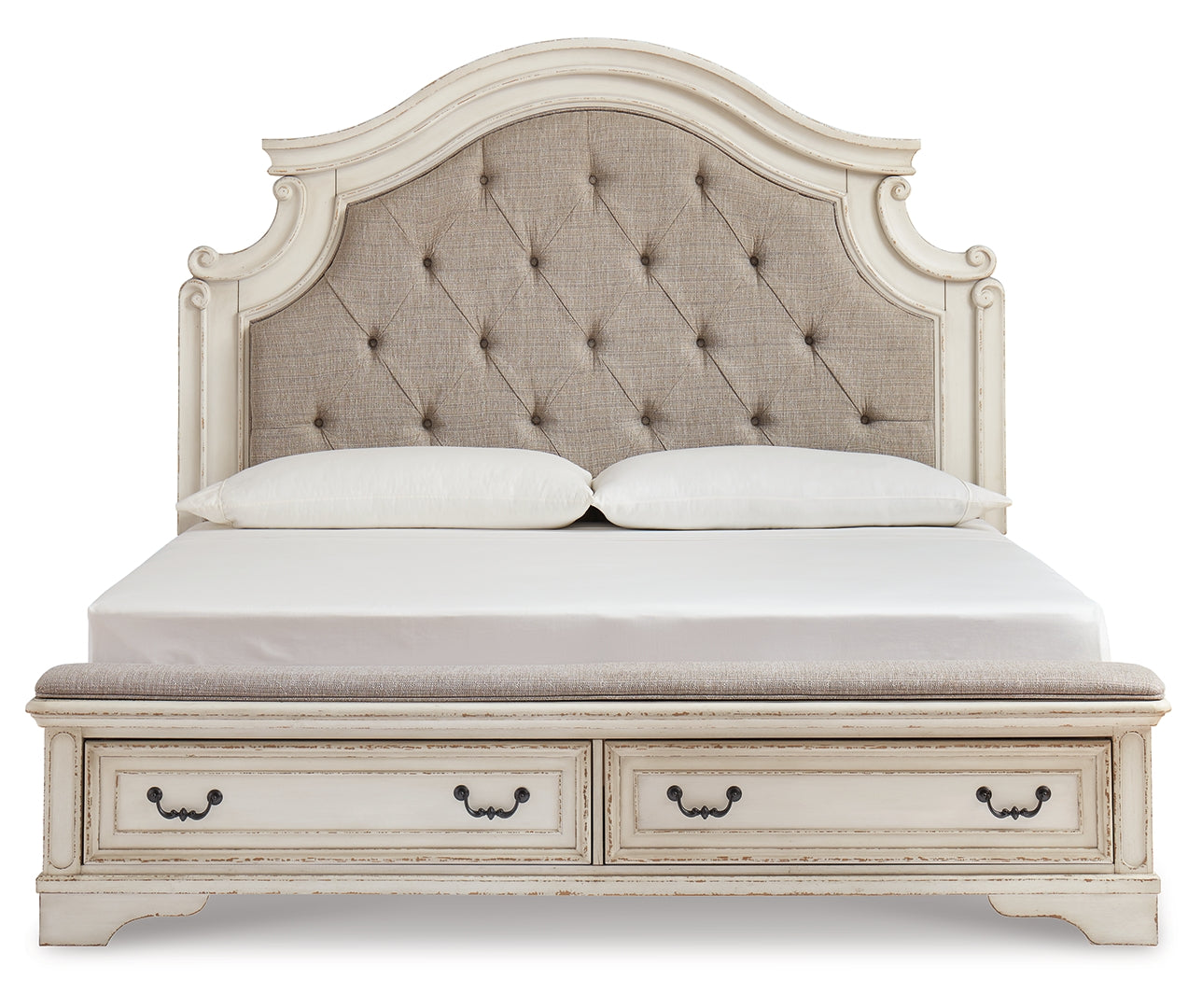 Realyn Upholstered Panel Bed