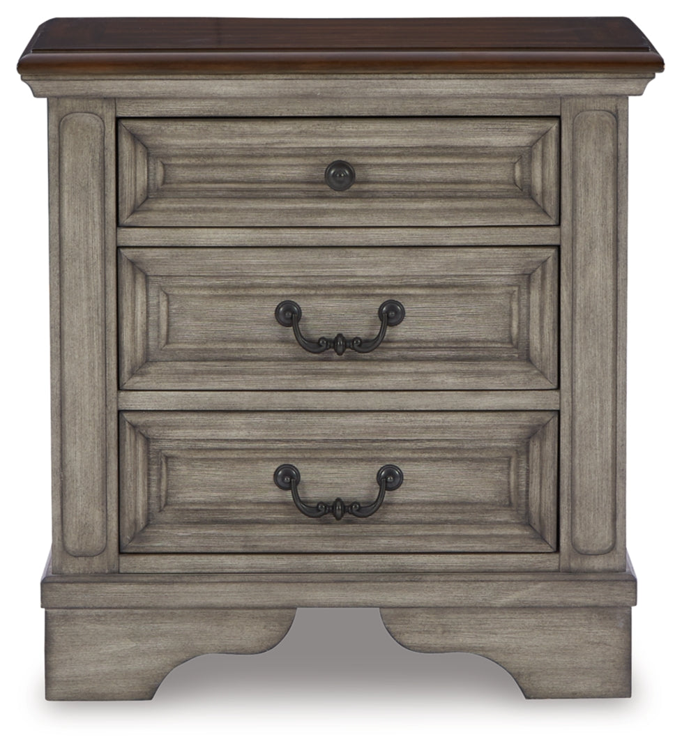 Lodenbay Three Drawer Night Stand