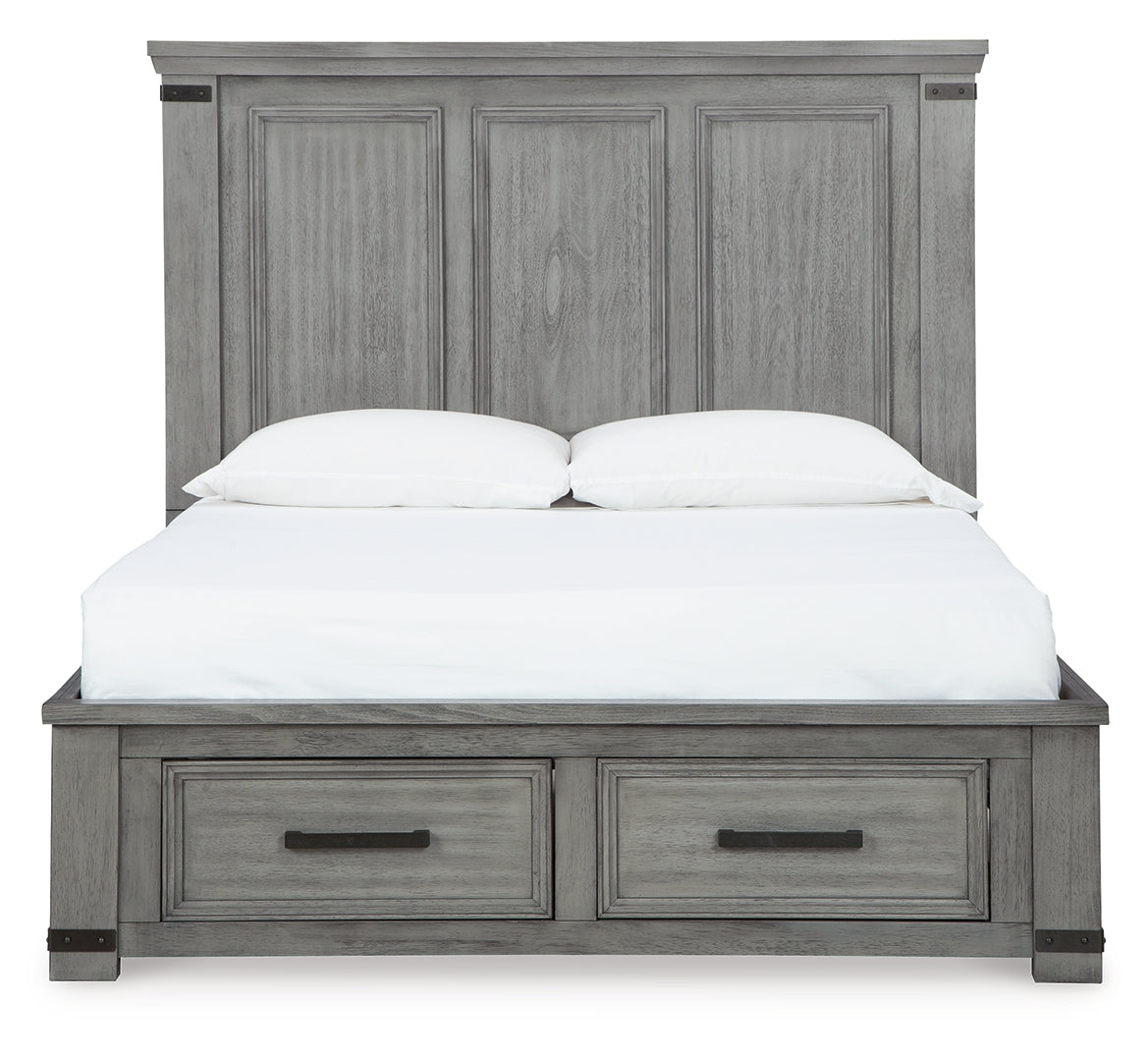 Russelyn California King Storage Bed with Dresser