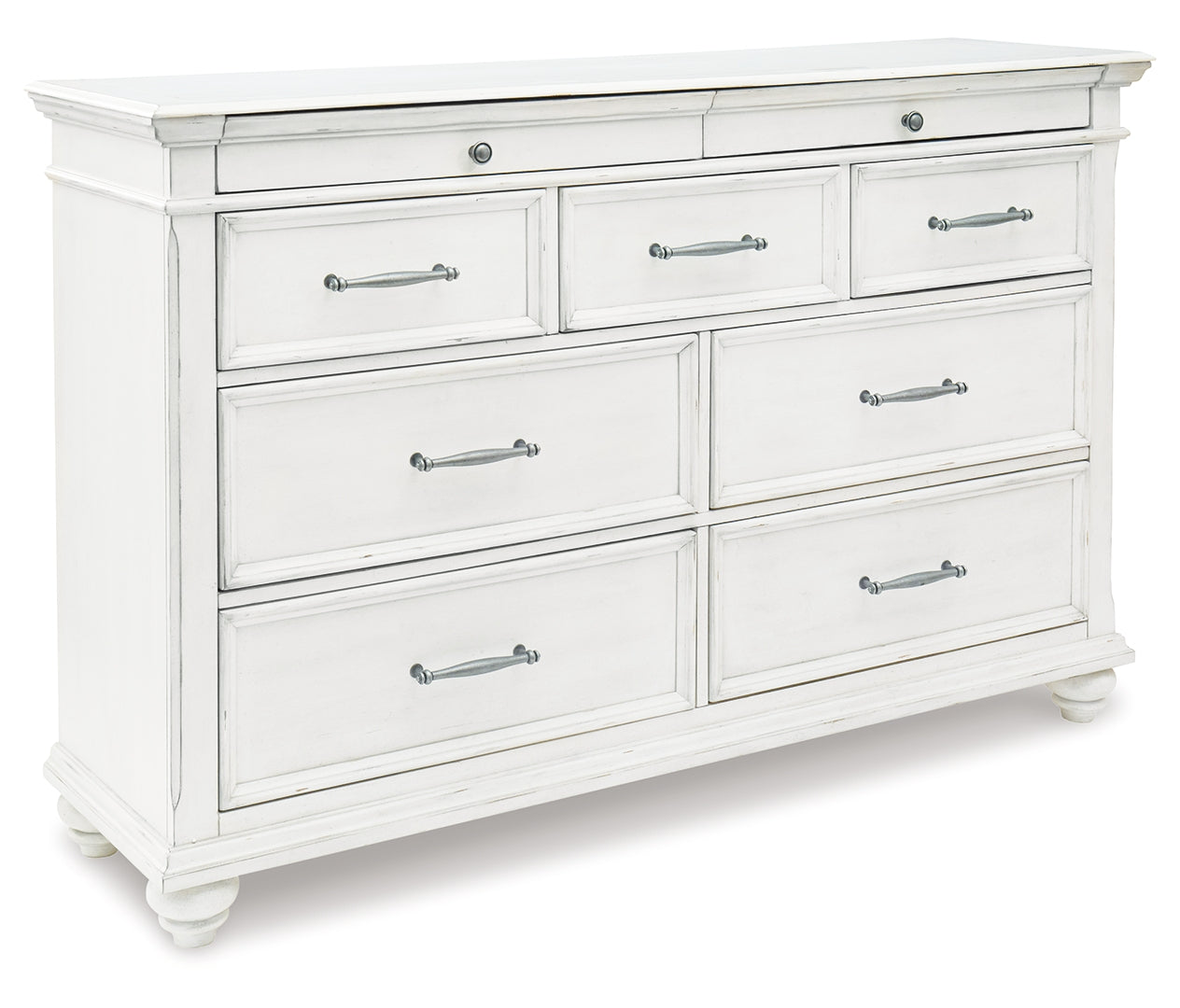 Kanwyn White Panel Bedroom Set