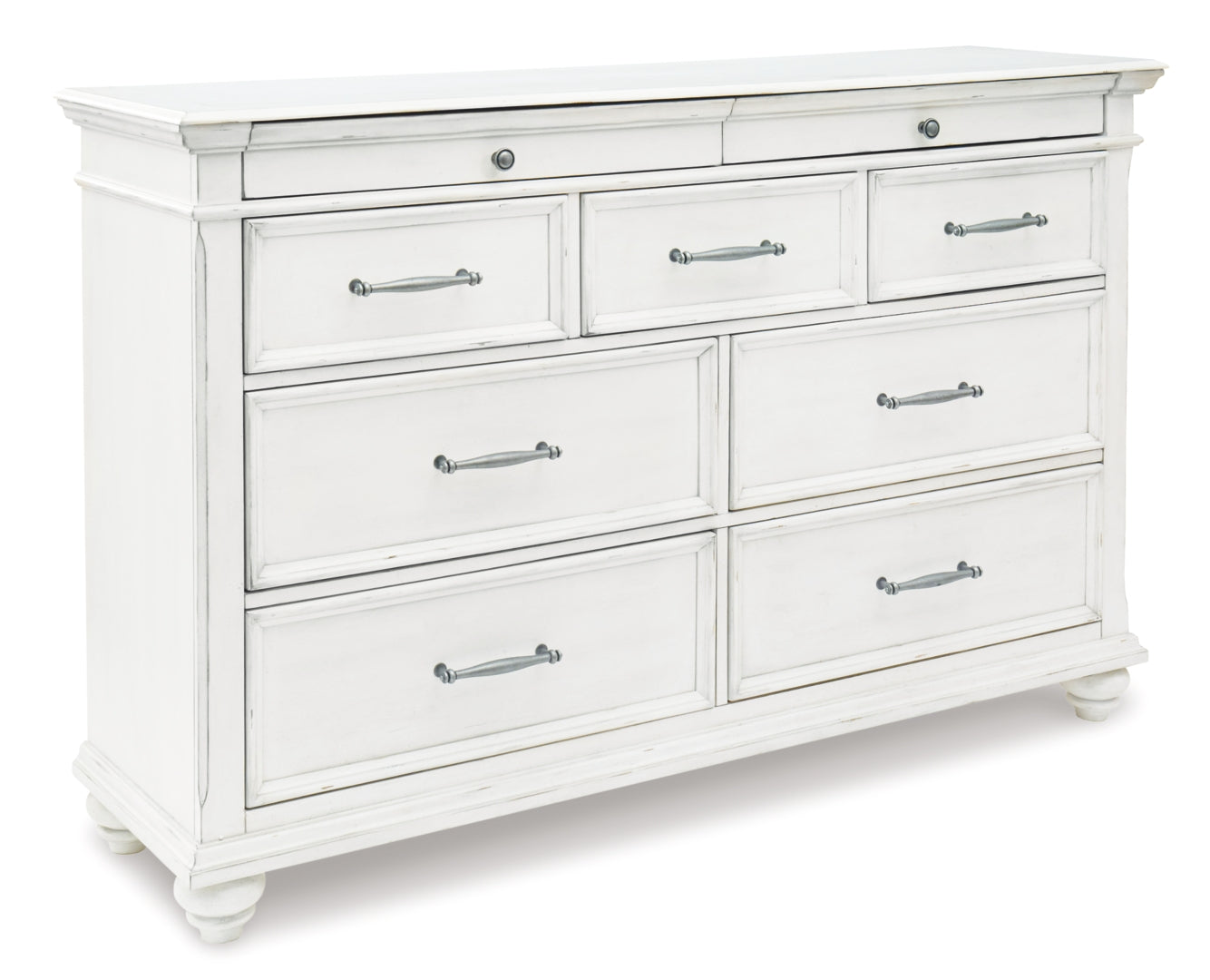 Kanwyn White Panel Bedroom Set