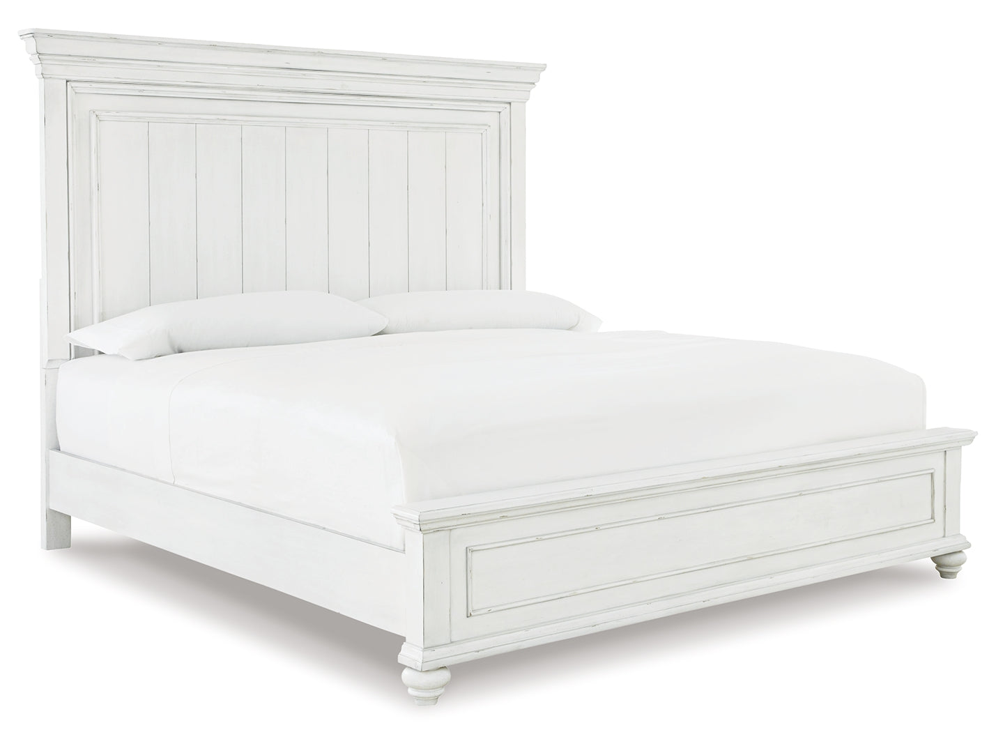 Kanwyn White Panel Bedroom Set