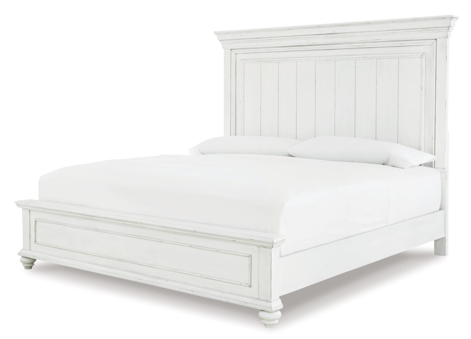 Kanwyn White Panel Bedroom Set