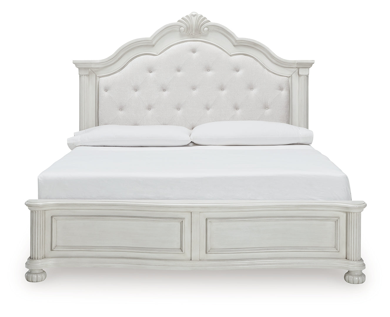 Montelaine King Upholstered Panel Bed